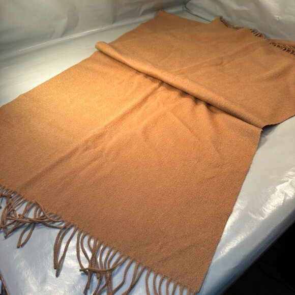 Scotch Soda Maison Scotch Wool Shawl Throw Grandiose Formidable Fringe Wrap - Picture 4 of 12